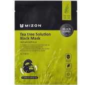 Mizon veido kaukė Tea tree Solution Black Mask su arbatmedžiu 25g